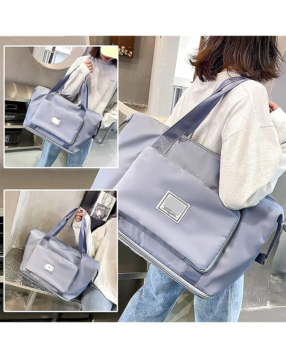 sale！！！(Early Mother's Day Sale- SAVE 48% OFF)Collapsible Waterproof Large Capacity Travel Handbag(BUY 2 GET FREE SHIPPING)